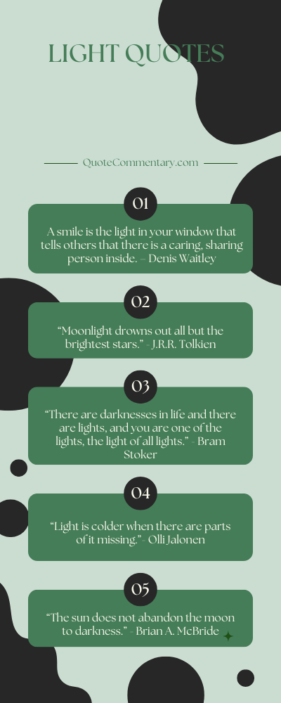 95 Light Quotes + Their Meanings/Explanations